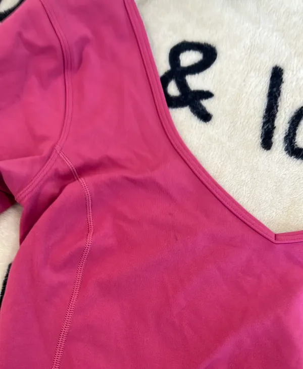 Lululemon pink align t-shirt - Image 4