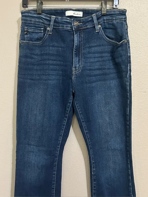 Kancan Denver High Rise Dark Wash Bootcut Denim Jeans Women’s Size 15 31 - Image 3