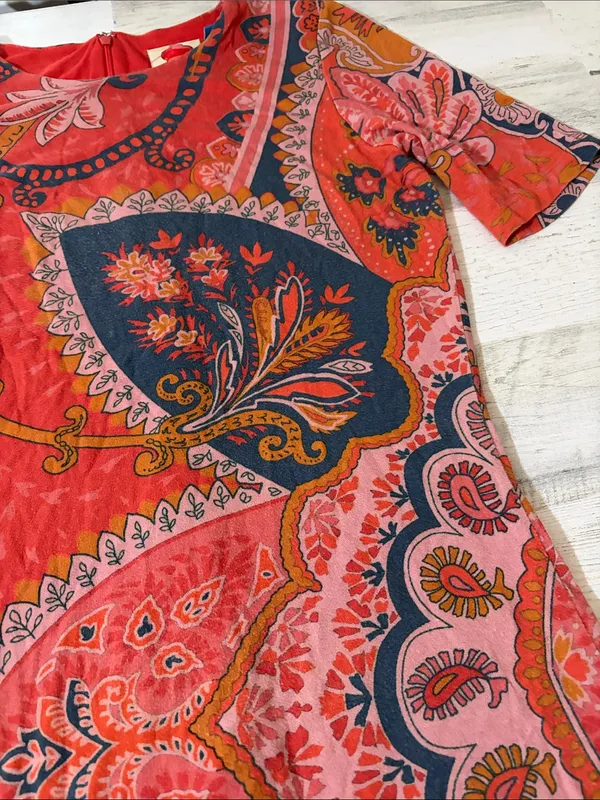 FARM Rio Anthropologist Giannina Paisley Print Midi Dress - Image 6