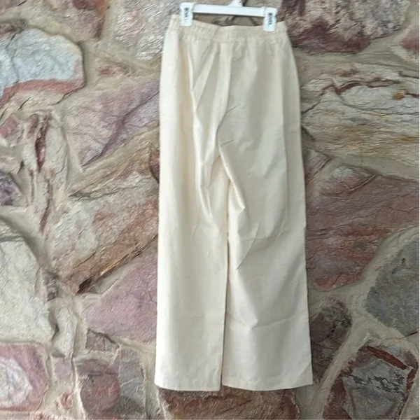 Commense Utility Linen Two Piece Wide Leg Pants Set size xs - Image 8