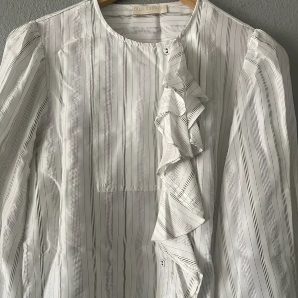 Ulla Johnson Adelaide silk‎ blouse - Image 7