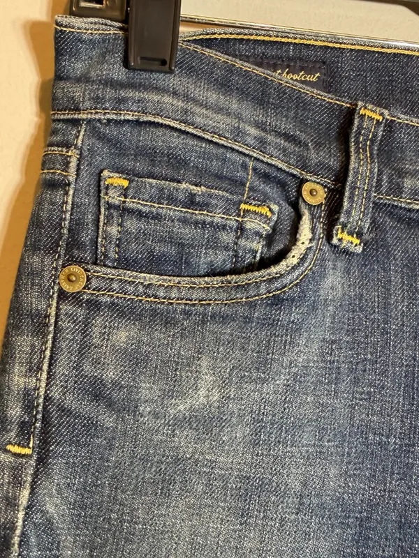Citizens of Humanity Collete Bootcut Low Rise Denim Jeans Women's 26 Dark Madrid - Image 9