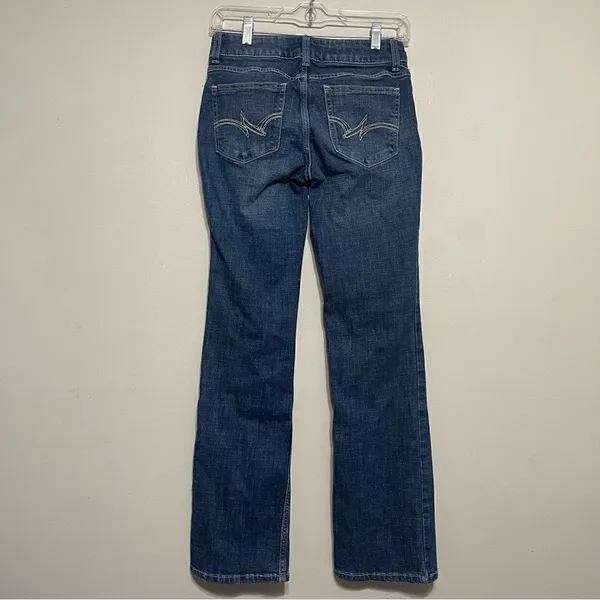 Wrangler Women's Premium Patch Mae Boot‎ Cut Jean 3 X 32 09MWZDO Western Denim - Image 6