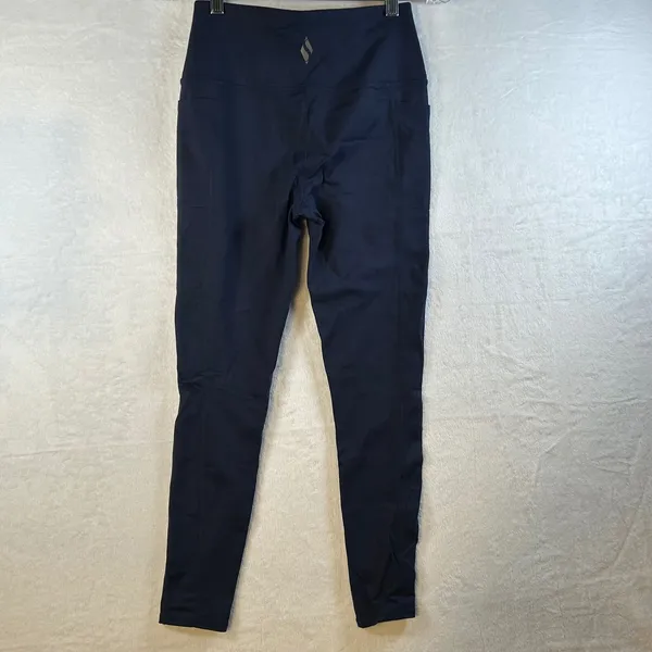 Skechers Los Angeles Womens‎ Navy Blue High Waisted Pocket Leggings Size S - Image 4
