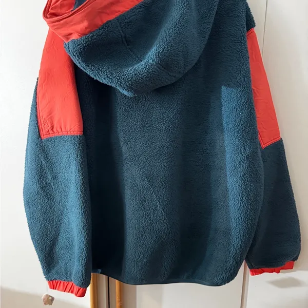 Free People Lead the Pack Fleece Hooded Pullover - Image 4