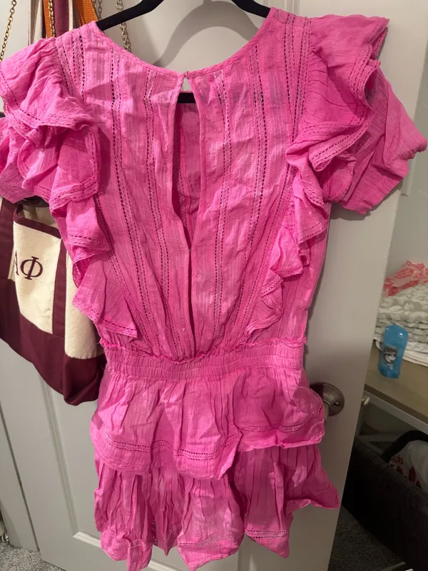 Love Shack Fancy Natasha Dress Mini - Image 4