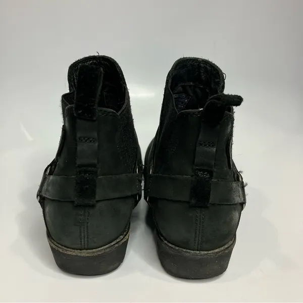 Teva De‎ La Vina dos leather ankle boots black size 6.5 - Image 6