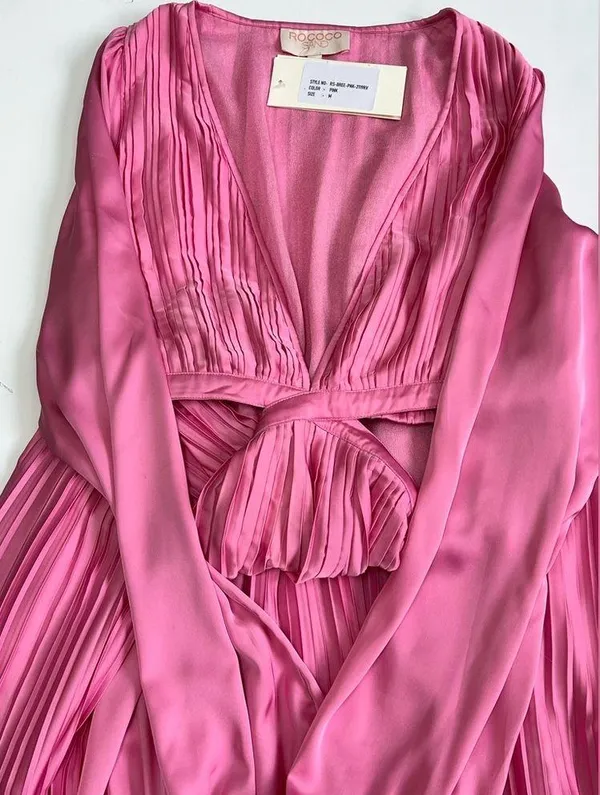 NWT Rococo Sand Midi Dress in Pink, size M - Image 7