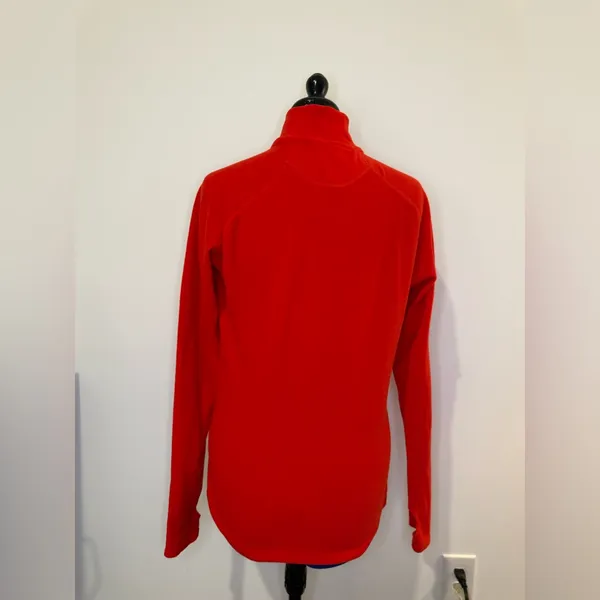 Sweaty Betty Half Zip Fleece in Red - Image 2