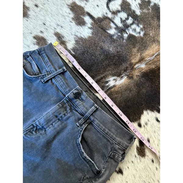 Mother Denim High Waist Mini Skirt In Sexy Just Walked Into Town Size 24 - Image 8