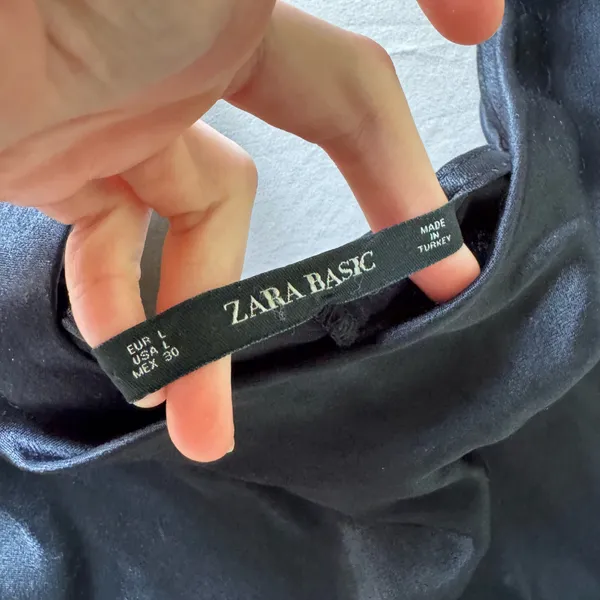 Zara Satin Cowl Neck Cami Top - Image 8