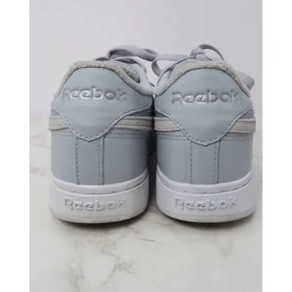 Reebok Club C‎ Double Light Blue Leather Platform Sneakers Womens 10 - Image 8