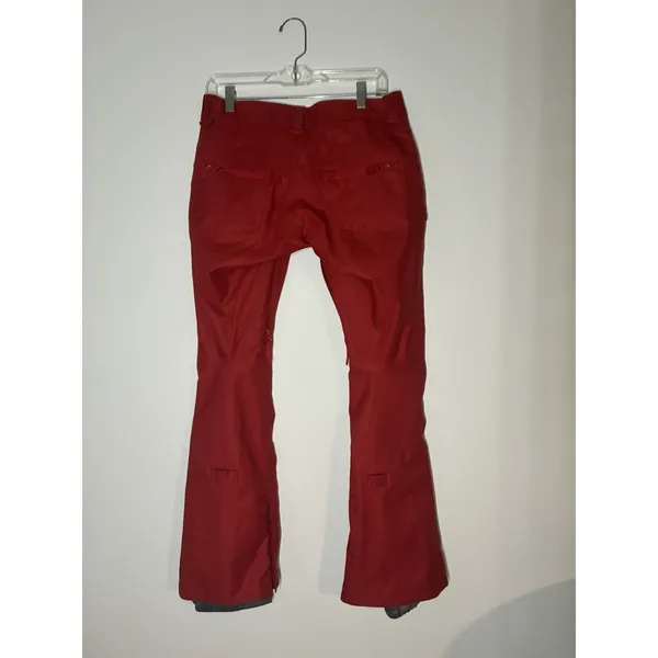 Burton DryRide Women's S Red Lined‎ Ski / Snow Pants Insulated Waterproof Thermo - Image 8