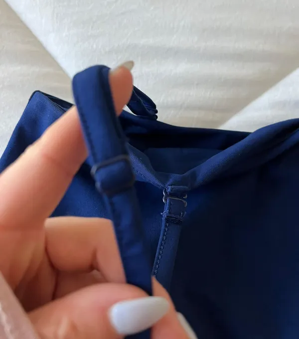 Banana Republic Royal Blue One Shoulder Tank - Image 5