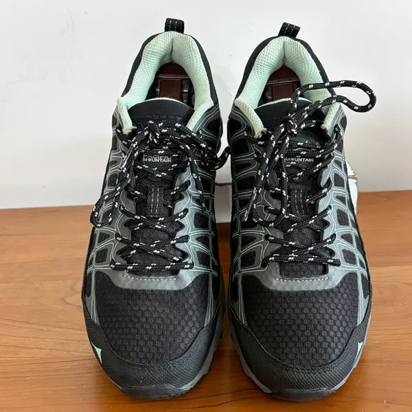 Pacific Mountain Dasher Trail Running Shoes Black Mint PM005520-004‎ Womens 6.5 - Image 4