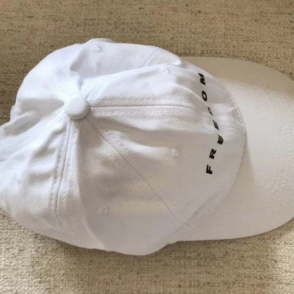 Freedom Hat, NWOT White - Image 8