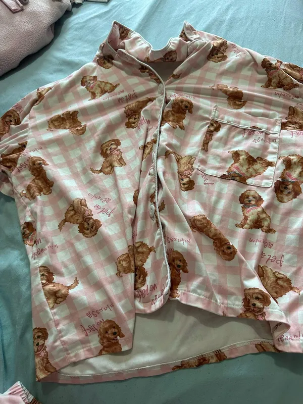 Goldendoodle Poodle Boutique Like Shein Pajama Set - Image 2