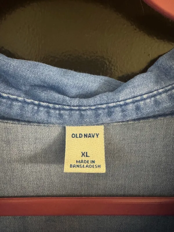 Old navy denim shirt dress - Image 2