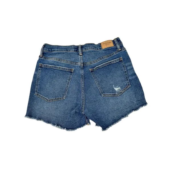 Abercrombie & Fitch Mid Rise Boyfriend Shorts‎ 26 Distressed Denim Cutoff Shorts - Image 2