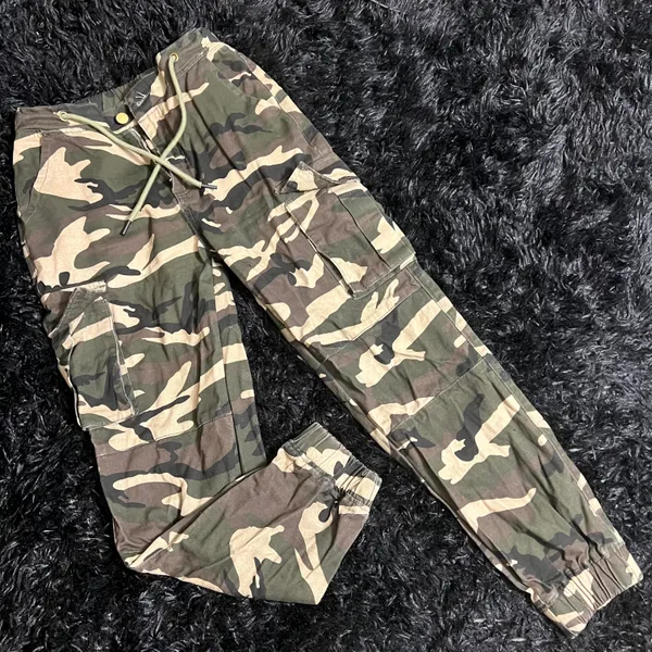 Cargo Army Pants Camouflage Pants High Waist Cargo Pants Track Pants Joggers Harem Pants Leggings - Image 9