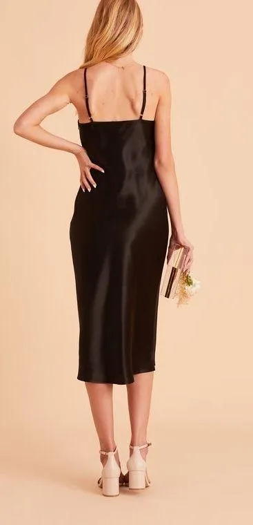 Express Satin Cowl neck Slip Dress - Image 3