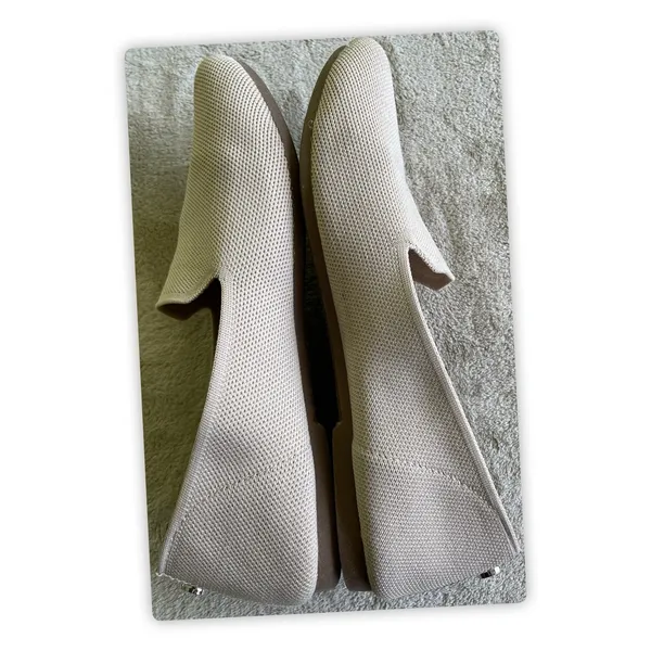 New‎ Steve Madden Women's Raine Flats Size 9 Knit Fabric Casual Shoes Tan Khaki - Image 5