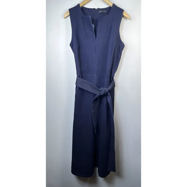 Banana Republic denim y2K blue Jean Dress Belt 10 bohemian retro career y2k - Image 2