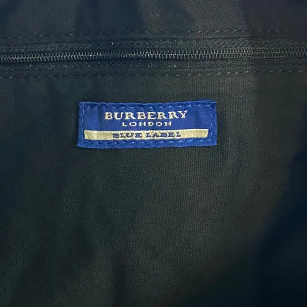 Burberry Black Large Side Snap With Strap Rivet Tote Purse - Image 9