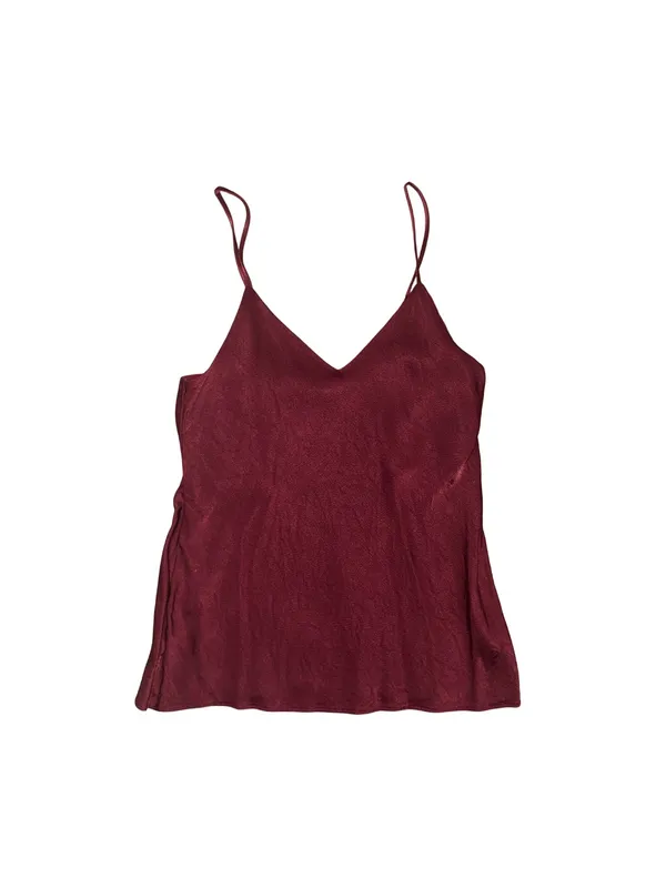 Nine Britton Burgundy V-Neck Camisole  - Image 6