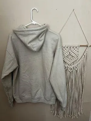 Bad Bunny Hoodie Tan Size M - Image 3