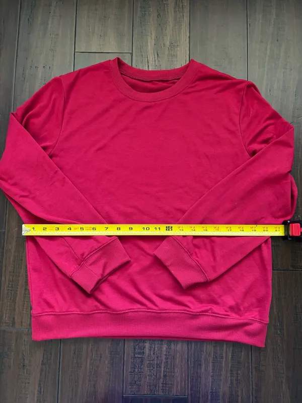 Red Long Sleeve Shirt - Image 3