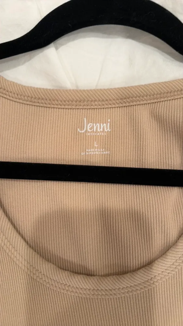 Jenni Initimates Tank Tan Size L - Image 2