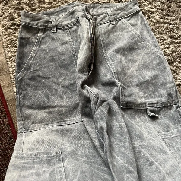 Altar'd‎ State acid wash wide leg jeans size M - Image 6