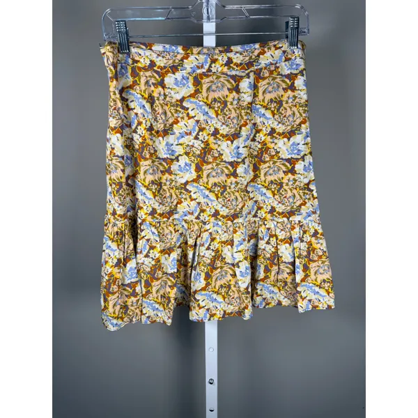 Free‎ People Floral Ruffle Mini Skirt Boho Fairycore Cottagecore Festival Nadia - Image 6