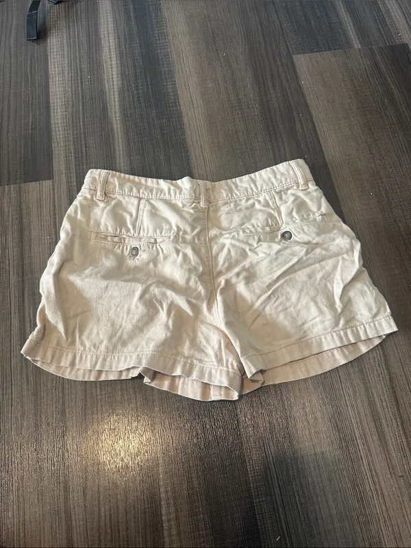 Women’s Free People Cream Khaki Shorts - Image 3