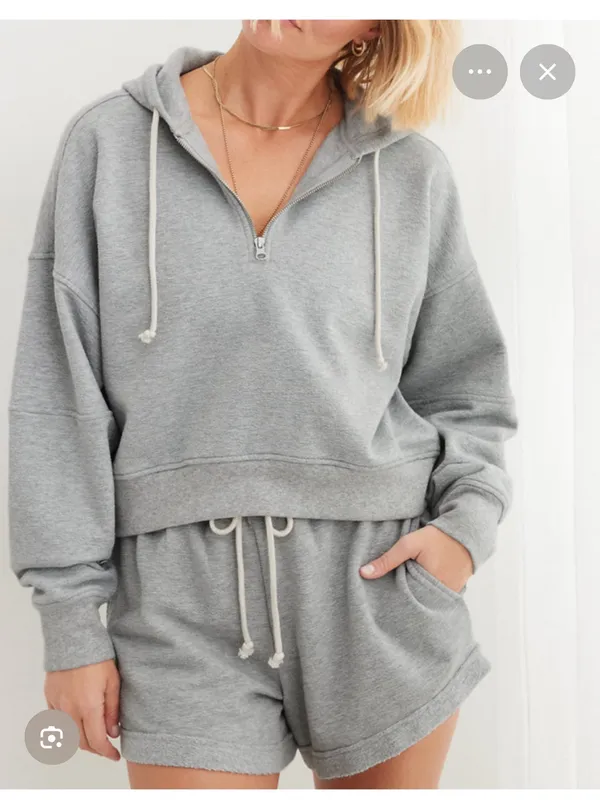 Aerie Restart Quarter Zip Hoodie - Image 3
