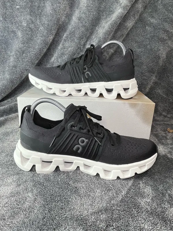 On Cloudswift 4 Black White Women’s 9.5 Running Shoes Sneakers New⁠ - Image 2