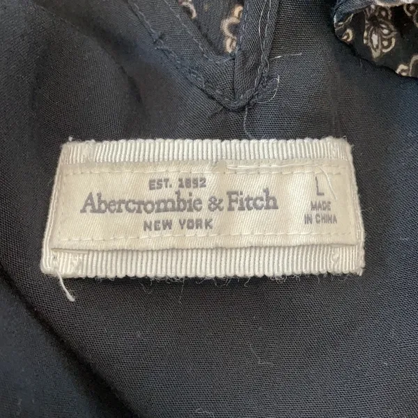 Abercrombie patterned dress Sz L - Image 5