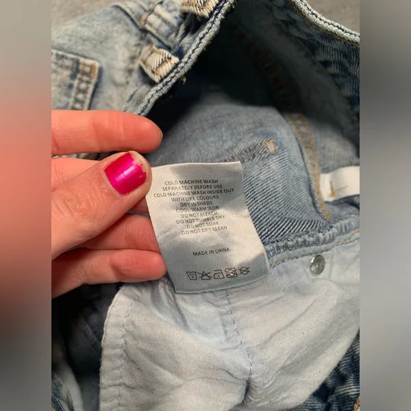 White fox boutique Light Wash Denim Jeans 27 - Image 8