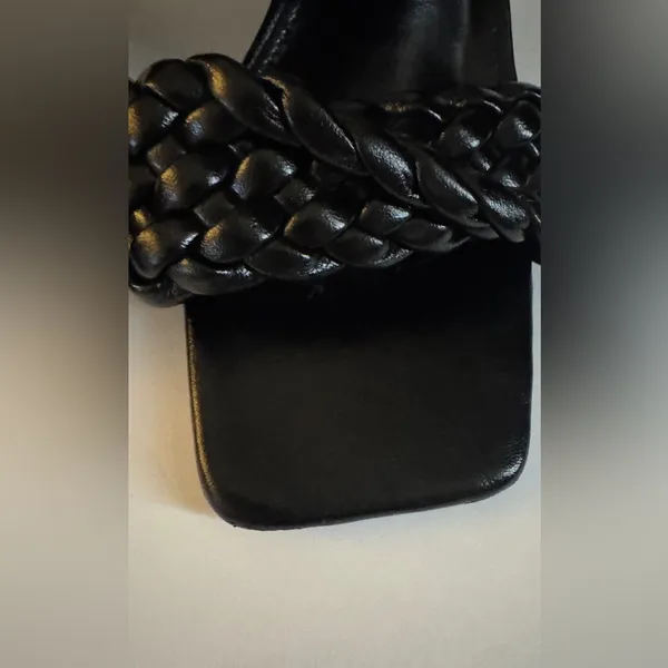 WSKEISP Women's Stiletto Mules Sandals Slip On shoes size 41 - Image 10