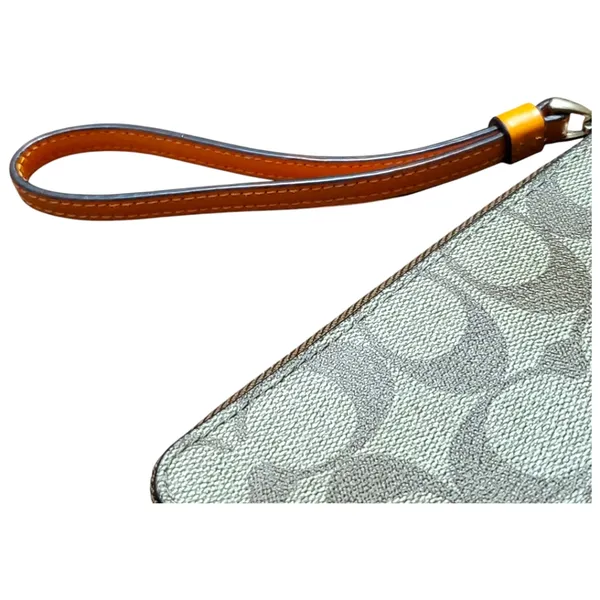 Rainbow Coach Wristlet EUC - Image 4