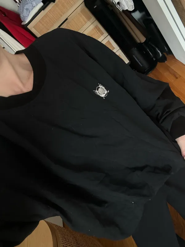 Vintage Pullover Black Size L - Image 2