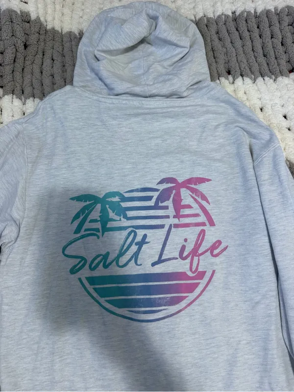 Salt life women’s hoodie size XL - Image 2