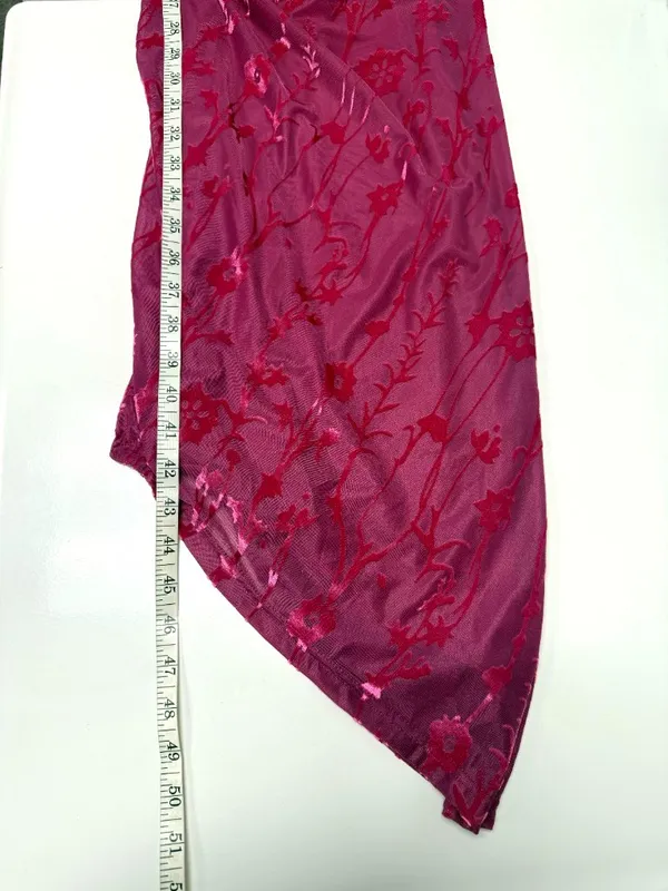 Anthropologie l Hutch One-Shoulder Ruched Velvet Dress - Image 9