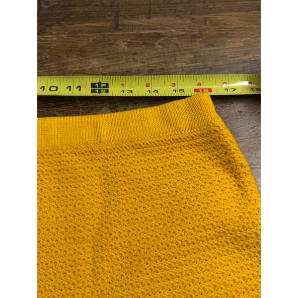 Free Assembly Golden Sunshine Flare Mini skirt size large - Image 6
