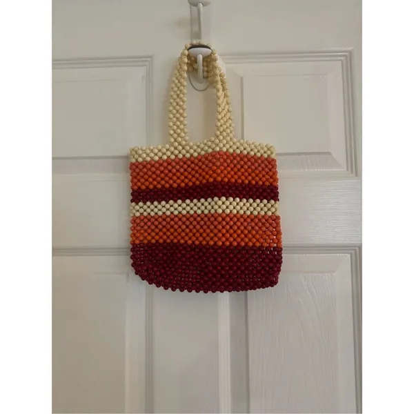Urban Outfitters mini beaded tote bag - Image 2
