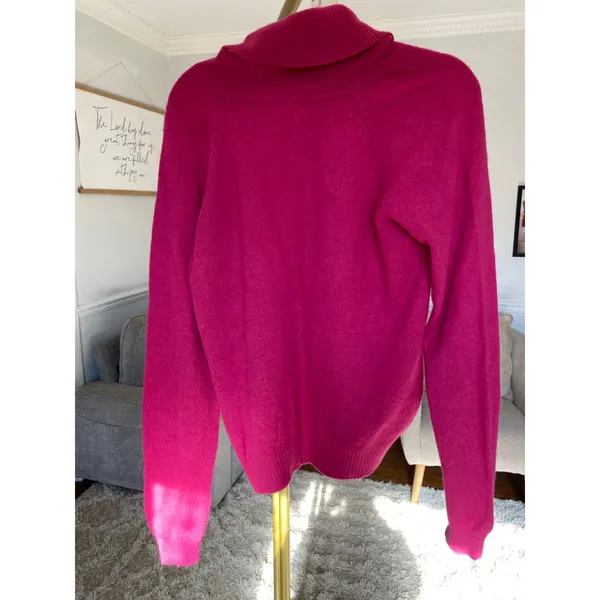 Vintage Gordon Of Philadelphia Angora Wool Turtleneck‎ Sweater L Quiet Luxury - Image 3