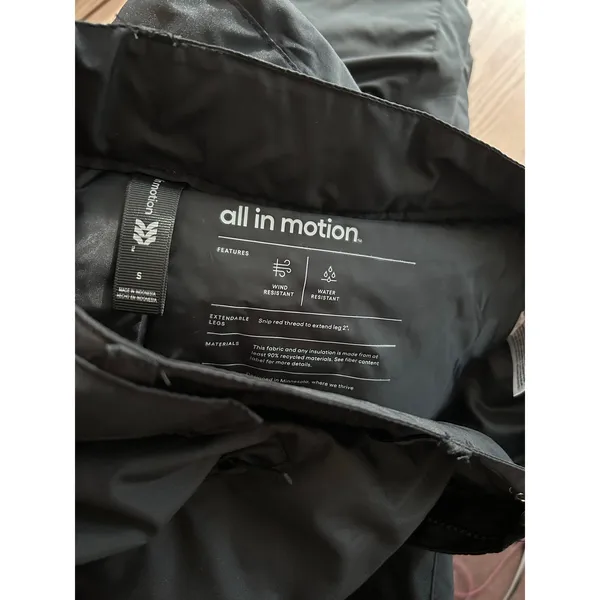 New Women’s All in Motion Insulated Snow❄️Pants Water💧Wind💨Resistant Small - Image 10
