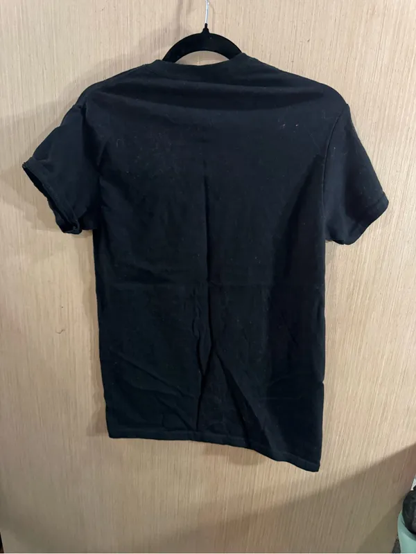 Women Goodie Two Sleeves All American Free Spirit Black Graphic Tee Size Medium - Image 4