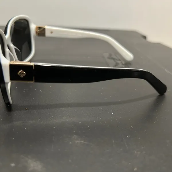 Kate Spade Black Sunglasses with Sleek Design - Image 5